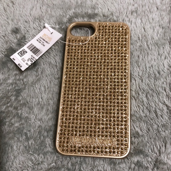 Michael Kors Glitter Gold iPhone 7/8 Case - Picture 2 of 6